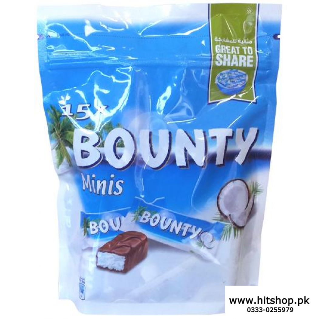 Bounty Chocolates Pouch Mini 427.5 GMs 15 piece